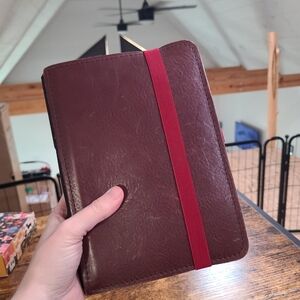 Roterfaden M A5 Travelers Notebook Leather Cover Taschenbegleiter +extras